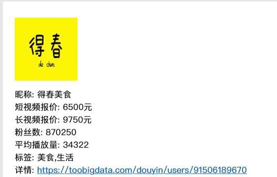 抖音達(dá)人接一個廣告多少錢? 報價單參考