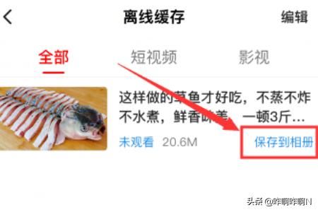 西瓜視頻怎么下載視頻到本地？