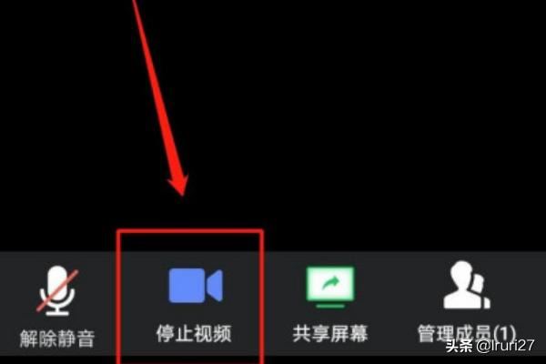 手機騰訊會議怎么開啟視頻、停止視頻?