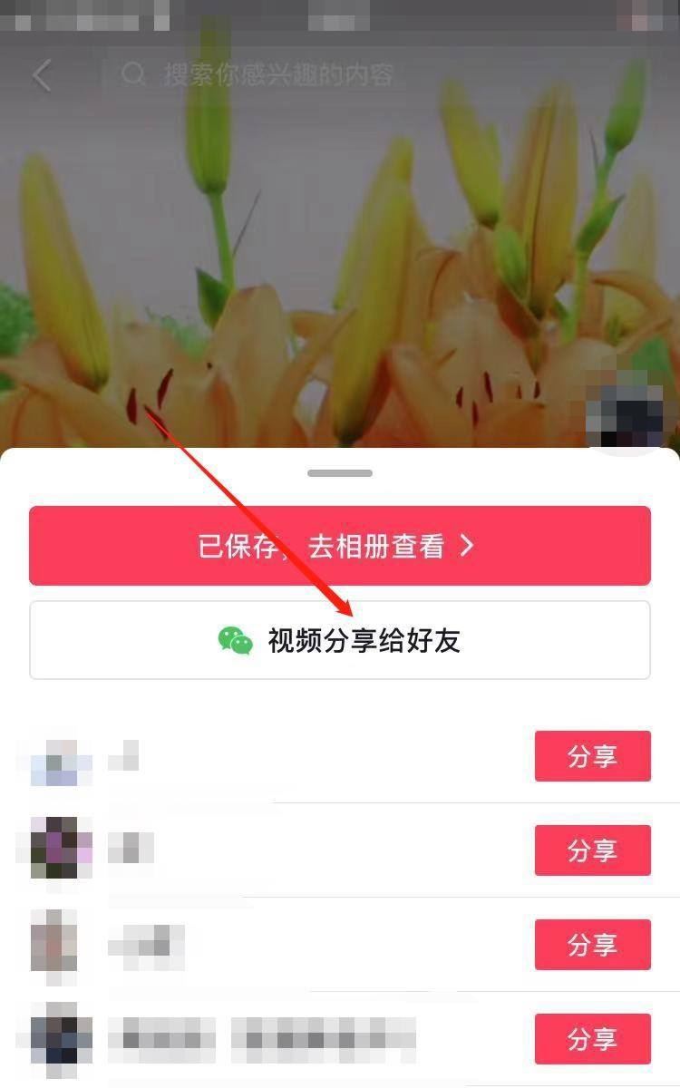 抖音如何分享到微信好友？